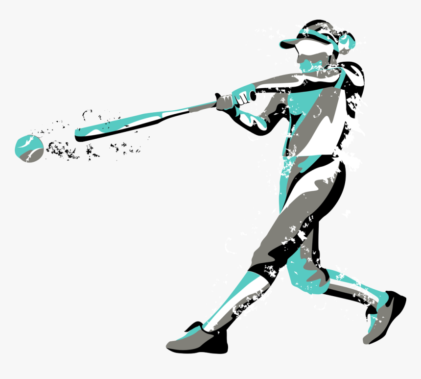 Softball Player Png, Transparent Png, Free Download
