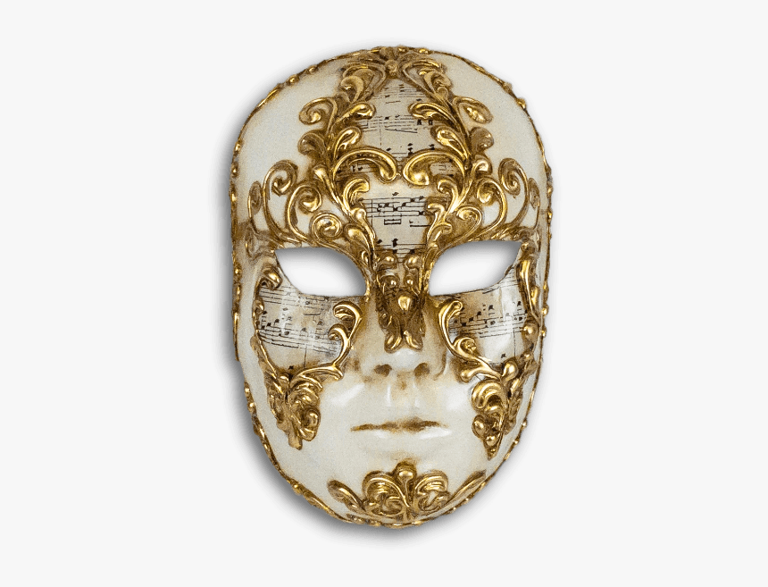 Gold Masquerade Mask Png, Transparent Png, Free Download