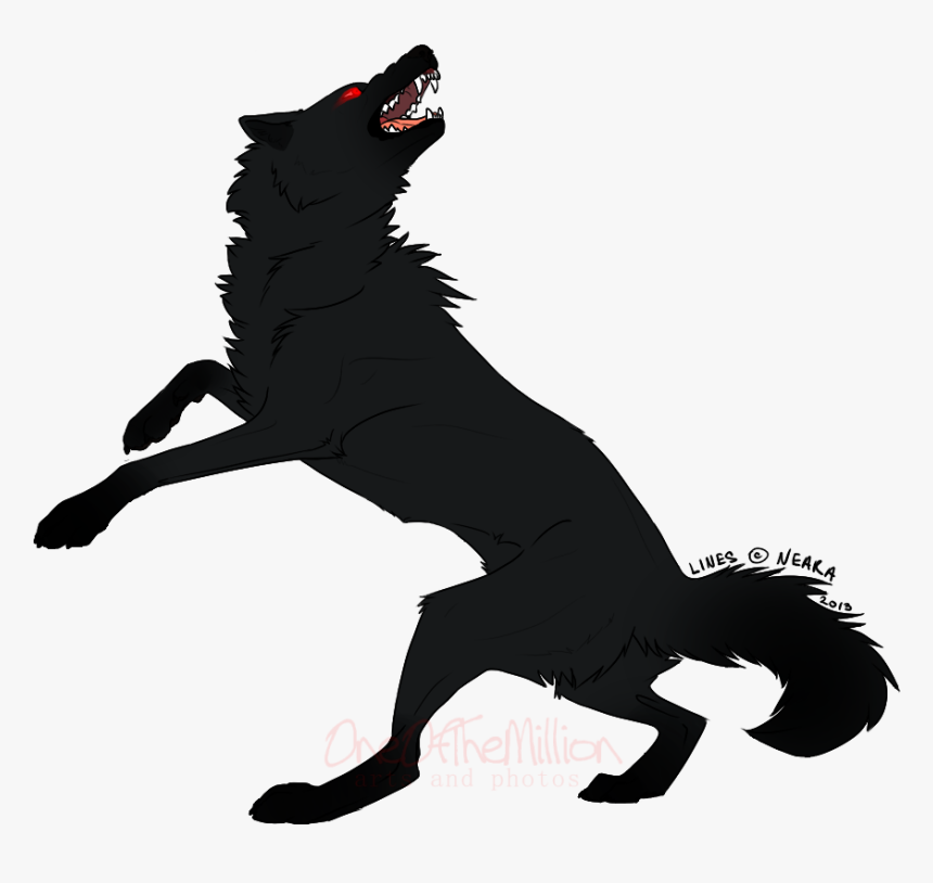 Dog Horse Silhouette Character, HD Png Download, Free Download