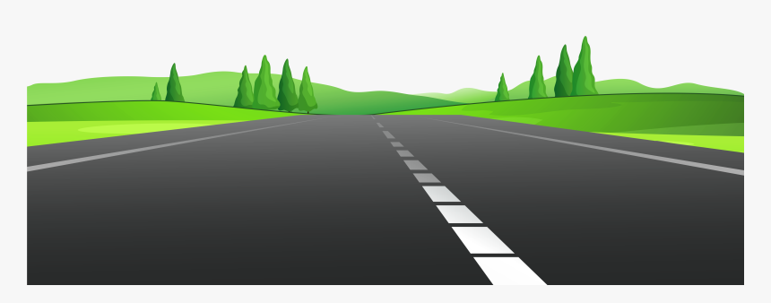 Road With Grass Png Clipart, Transparent Png, Free Download