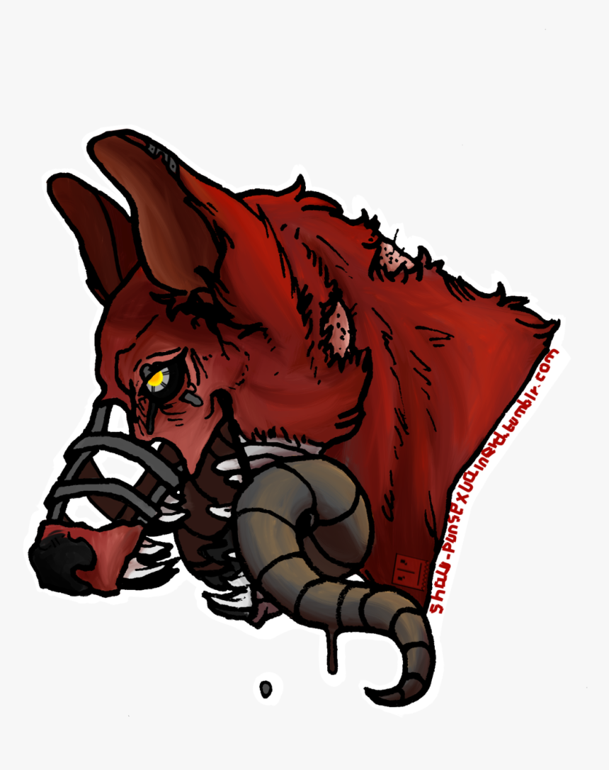 Nightmare Foxy Png, Transparent Png, Free Download