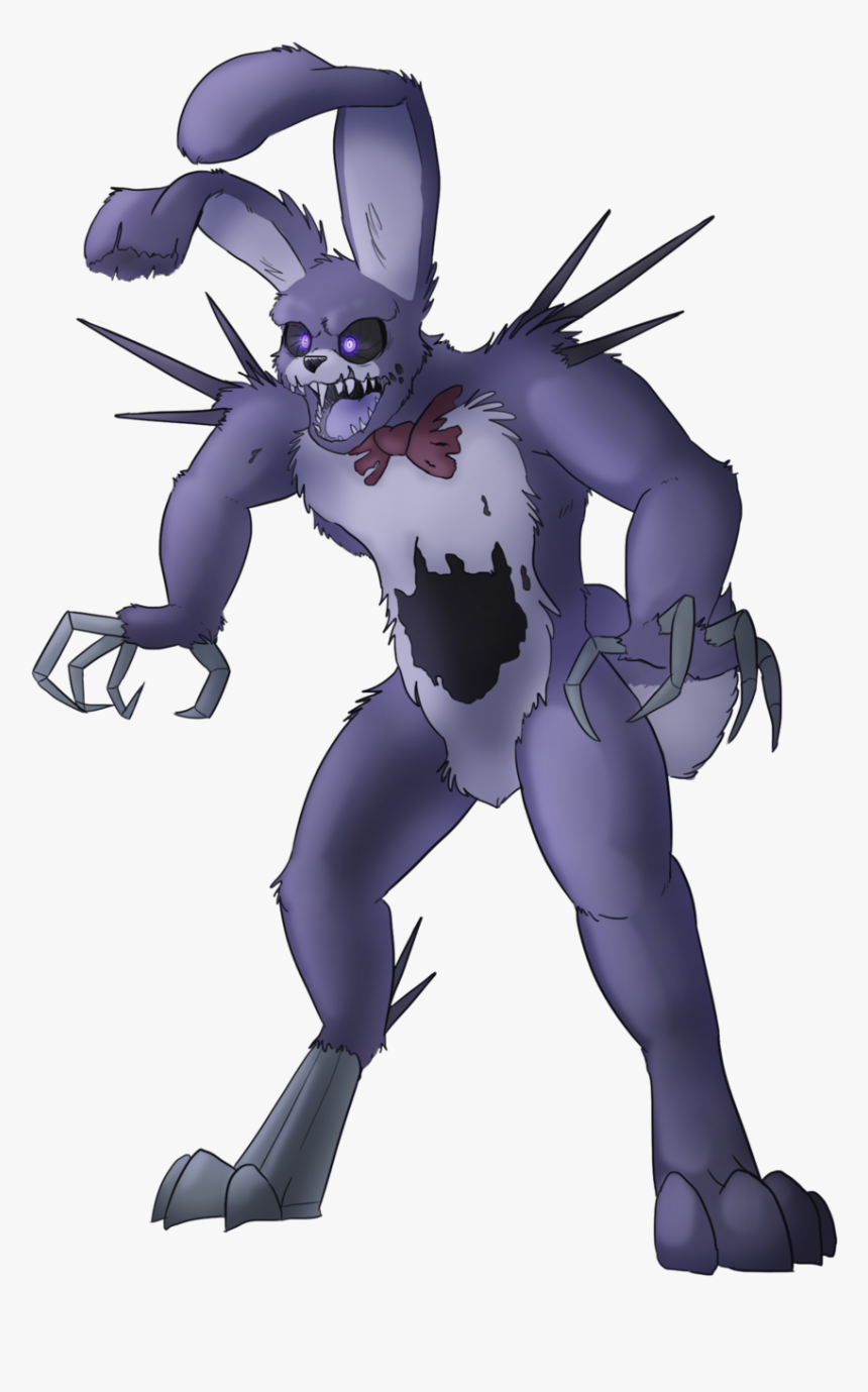 Nightmare Foxy Png, Transparent Png, Free Download