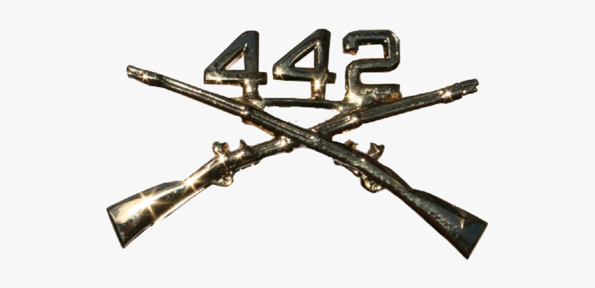 442 Rct Crossed Rifle Pin"
 Class=, HD Png Download, Free Download
