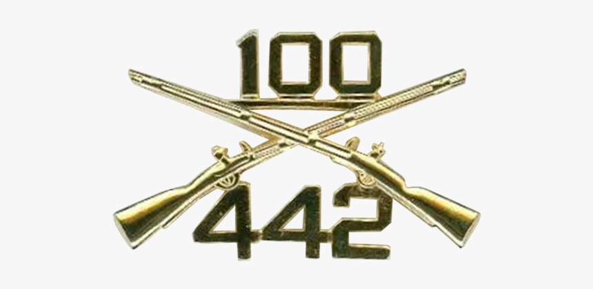 100th Bn, 442nd Inf Reg Crossed Rifle Insignia"
 Class=, HD Png Download, Free Download