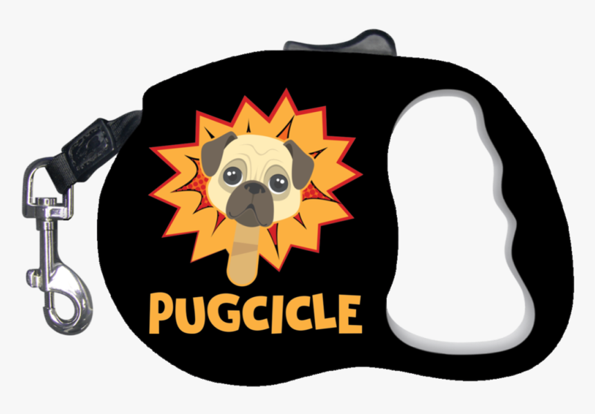 Pug Retractable Dog Leash Pug Retractable Dog Leash, HD Png Download, Free Download