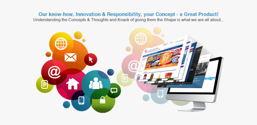 E-commerce Concept Transparent Image, HD Png Download, Free Download
