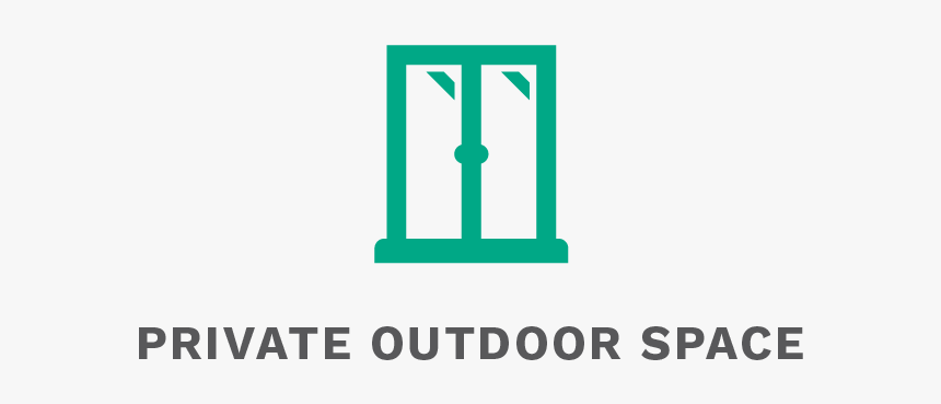 Private Outdoor Space Icon, HD Png Download, Free Download