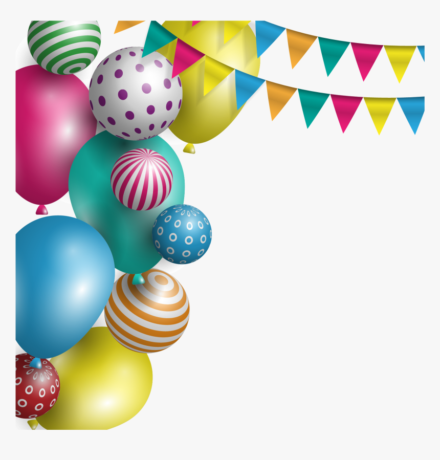Balloons Vector Christmas, HD Png Download, Free Download