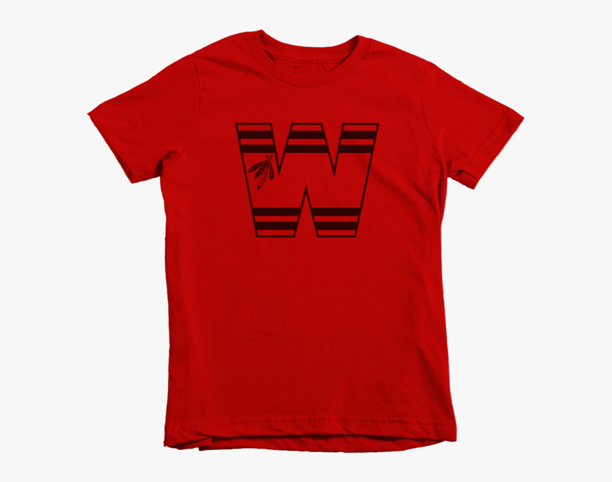 Kids W Blackhawks Kids Crew The T-shirt Deli, Co, HD Png Download, Free Download