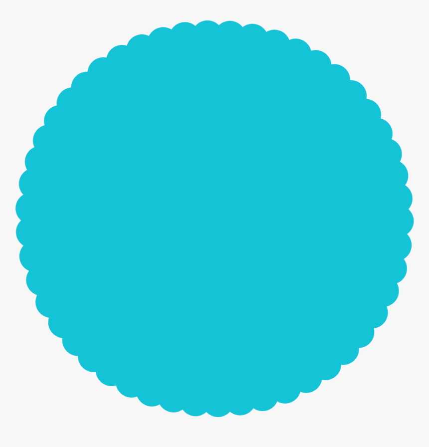 Scallop Circle Template, Png, Transparent Png, Free Download