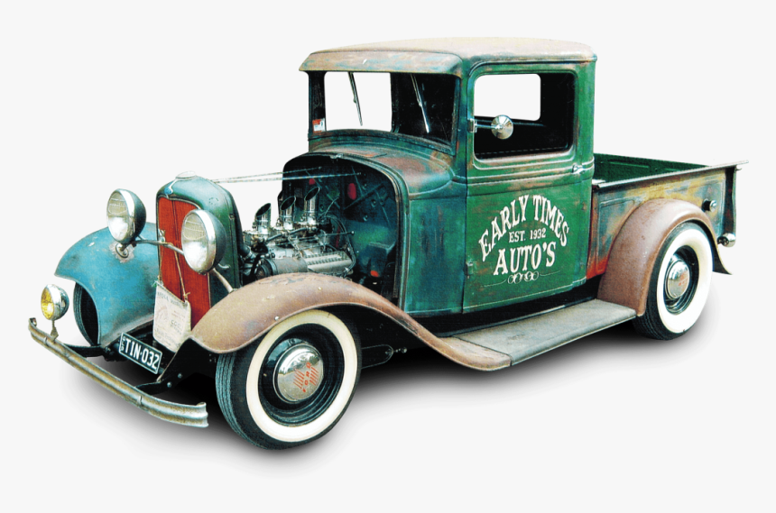 Vintage Car Hot Rod Pickup Truck Classic Car, HD Png Download, Free Download