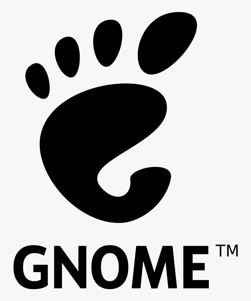 File - Gnomelogo - Svg - Gnome Logo, HD Png Download, Free Download