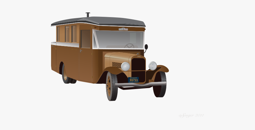 Old Truck Camper, HD Png Download, Free Download