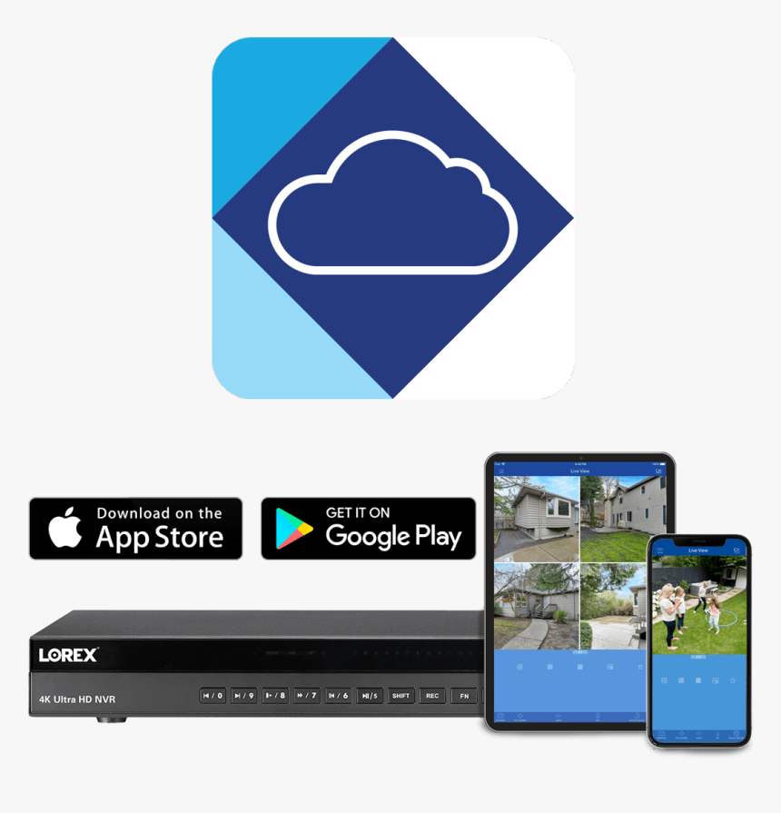 Lorex Cloud App, HD Png Download, Free Download