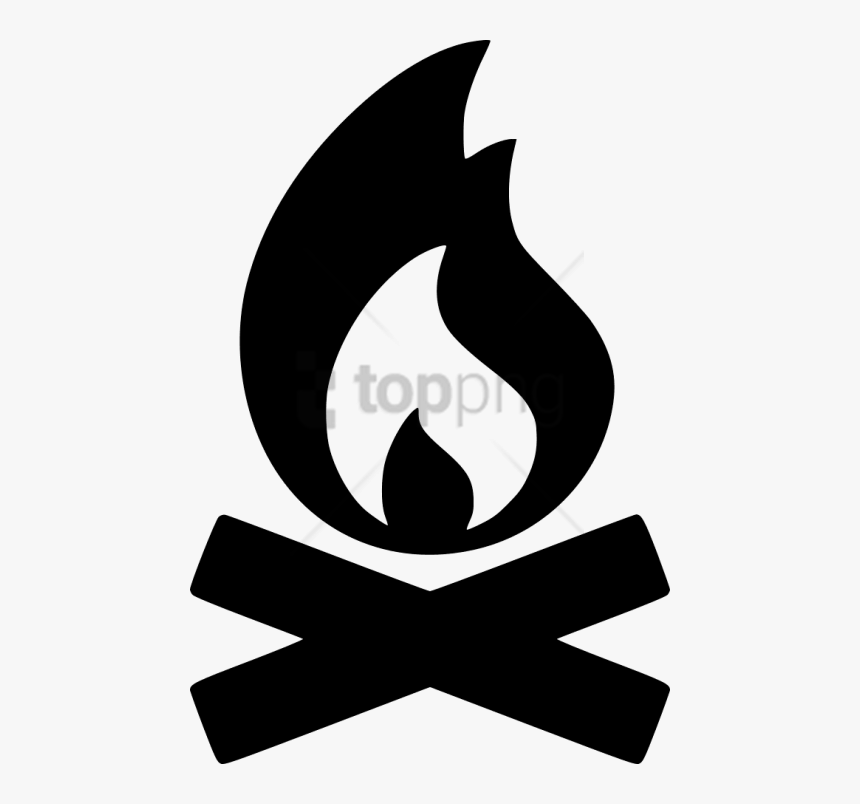 Campfire Icon Png, Transparent Png, Free Download