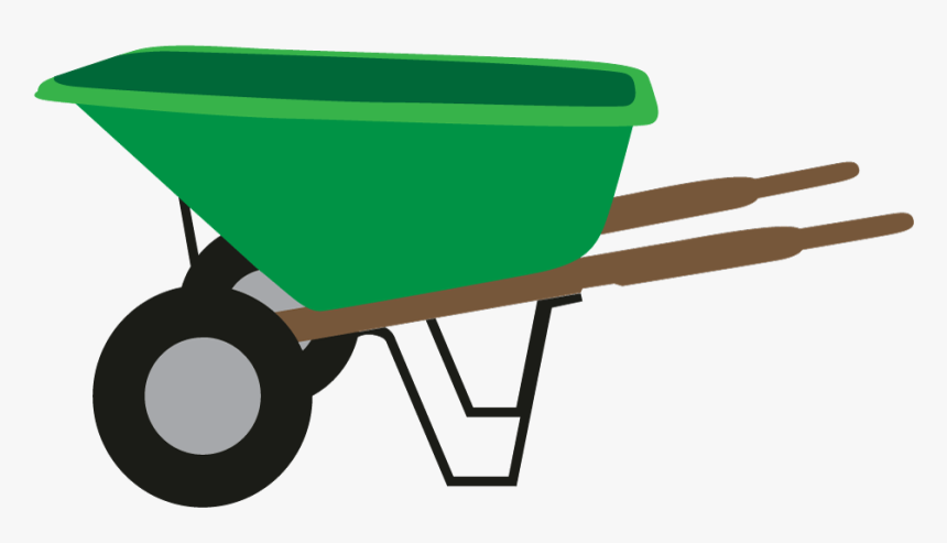 Dirt Clipart Wheelbarrow, HD Png Download, Free Download