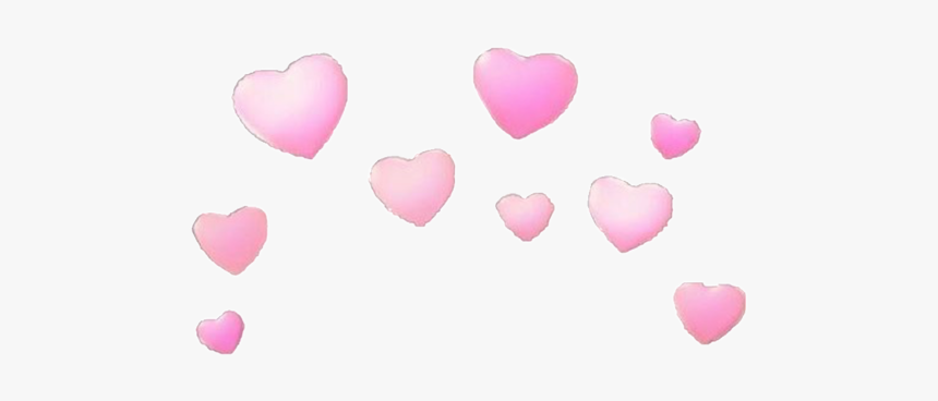 #snapchat #hearts #tumblr #aesthetic #pink, HD Png Download, Free Download