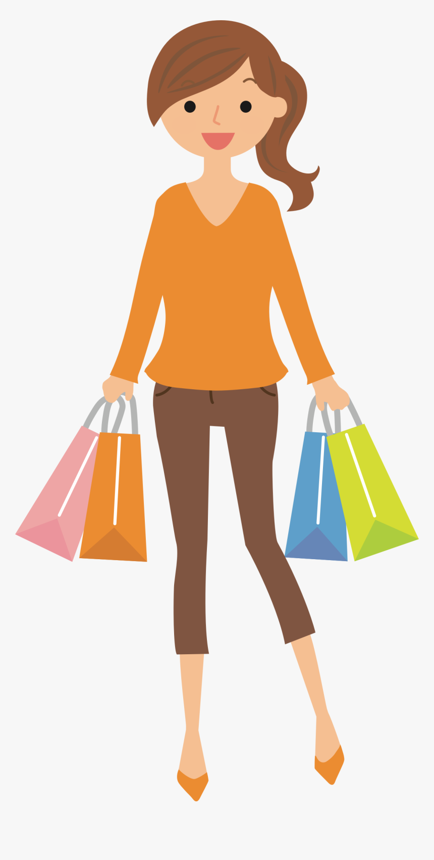 Female Shopper Big Image, HD Png Download, Free Download