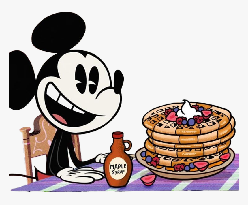 Waffle Clipart Mickey Mouse, HD Png Download, Free Download