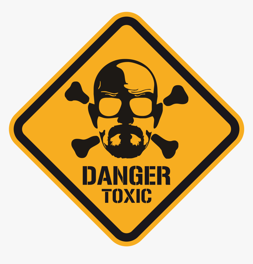 Heisenberg Danger Toxic Color, HD Png Download, Free Download