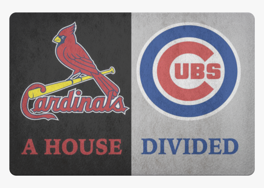 St Louis Cardinals Chicago Cubs House Divided Custom, HD Png Download, Free Download