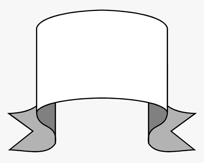 Paper Banner Ribbon Clip Art, HD Png Download, Free Download