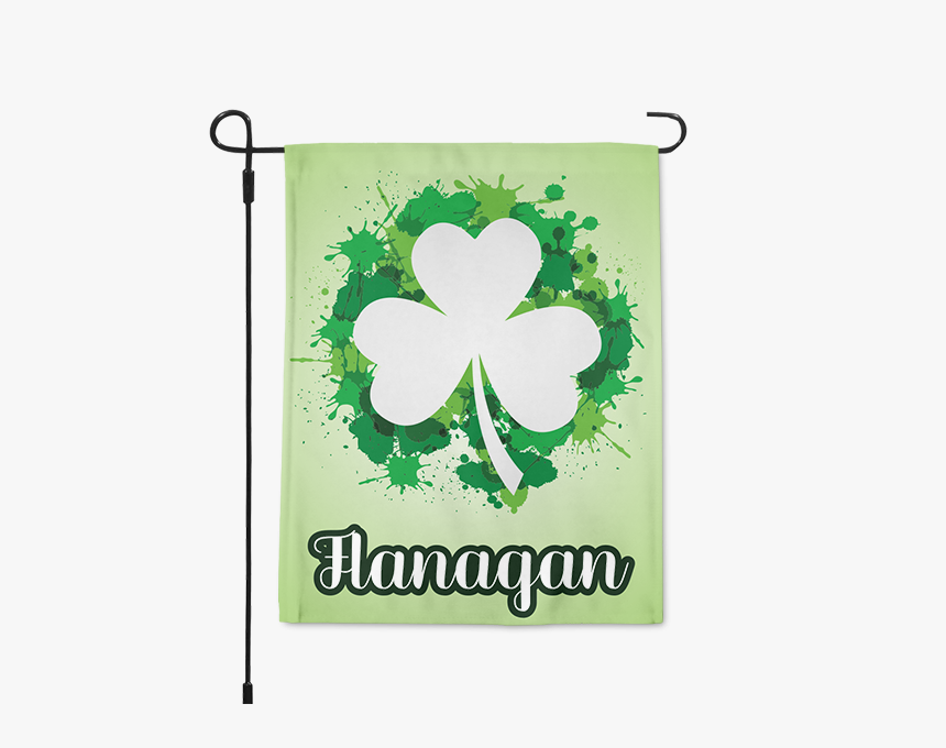 Saint Patrick"s Day Personalized Garden Flag"
title="saint, HD Png Download, Free Download