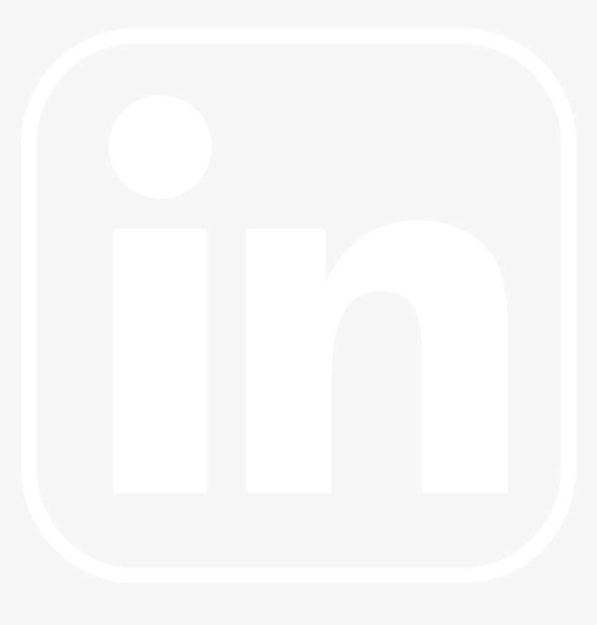 Icon Linkedin Weiss, HD Png Download, Free Download