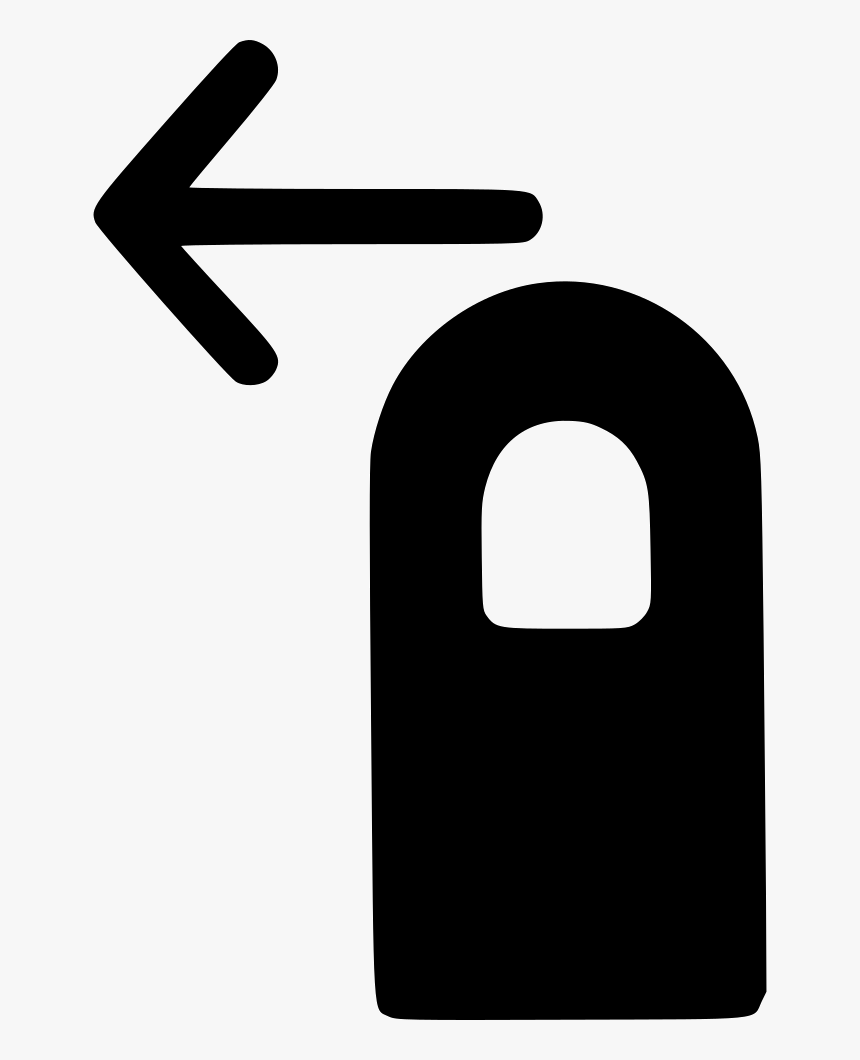 Touch Tap Finger Move Left Arrow Comments, Hd Png Download, Transparent Png, Free Download