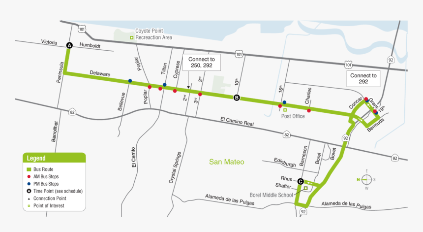 Route 53 Map, HD Png Download, Free Download