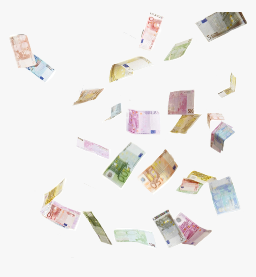 #money #flying #posh #rich #millionar #dinero #euros, HD Png Download, Free Download