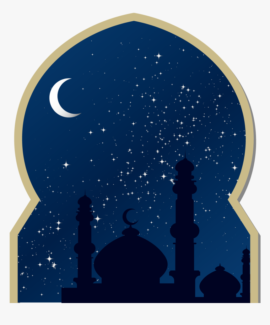 E#al Mubarak Gold Window Clipart, HD Png Download, Free Download