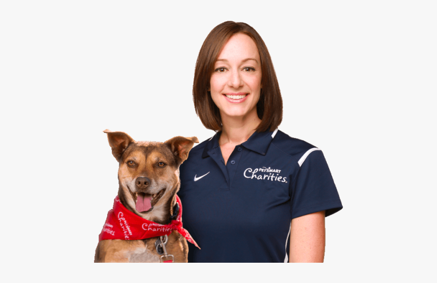 Lindsay Del Chiaro With Her Dog Maya, HD Png Download, Free Download