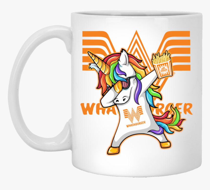 Unicorn Dabbing Whataburger Coffee Mugs, HD Png Download, Free Download