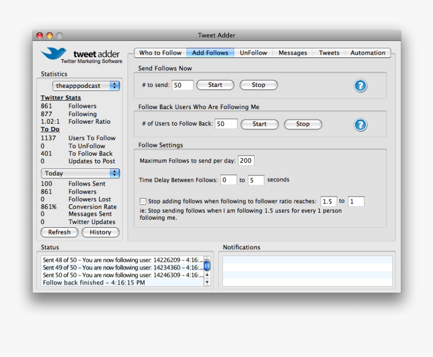 Tweetadder - Add Followers, HD Png Download, Free Download