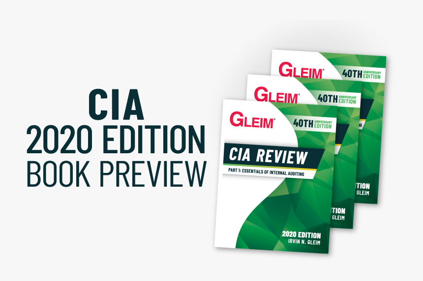 Gleim Cia Review 2020 Edition Book Preview, HD Png Download, Free Download