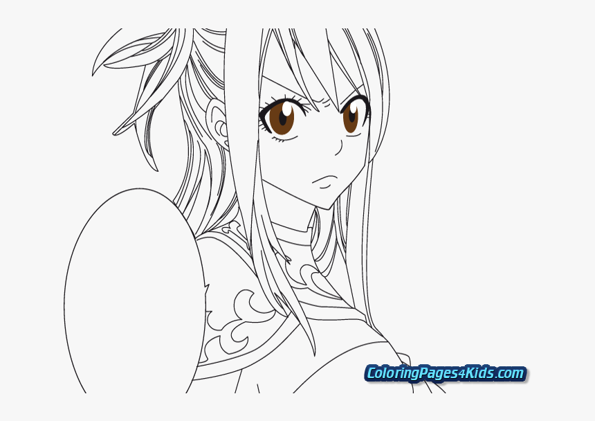 Fairy Tail Coloring Pages Anime, HD Png Download, Free Download