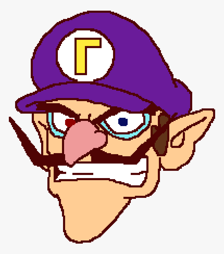 Waluigi Face Png, Transparent Png, Free Download