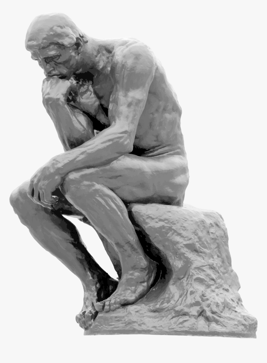 The Thinker Png, Transparent Png, Free Download