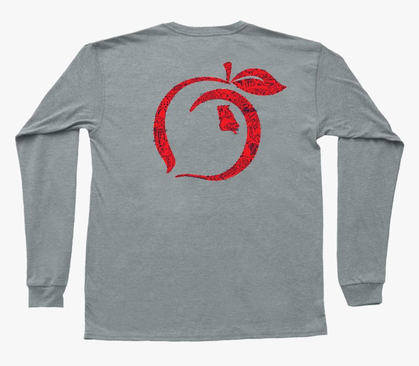 Football Montage Long Sleeve Tee, HD Png Download, Free Download