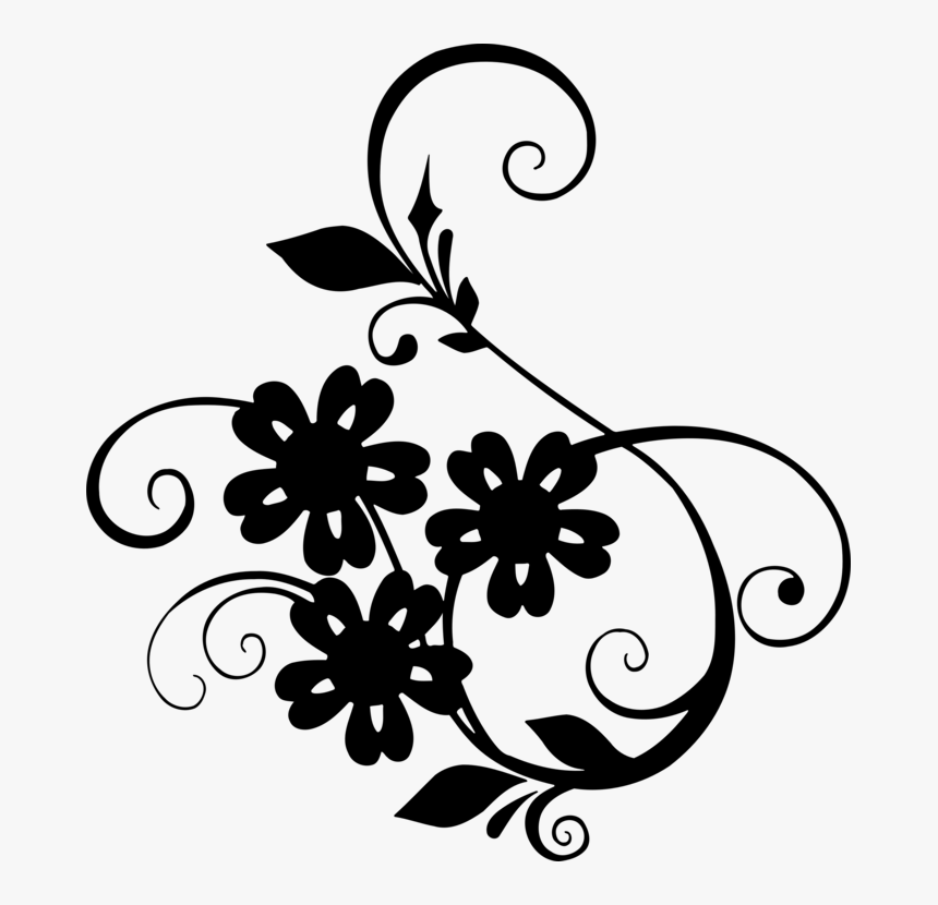 Transparent Leaf Clipart Black And White, HD Png Download, Free Download