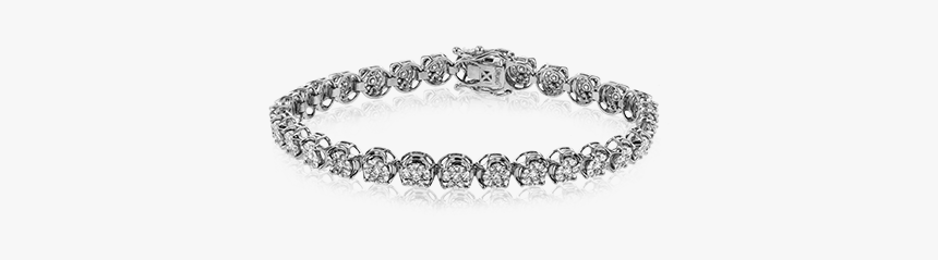 18k White Gold Bracelet The Diamond Shop, Inc, HD Png Download, Free Download