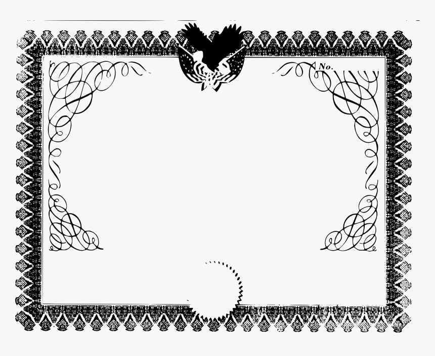 Deed Border Template 2 Clip Arts, HD Png Download, Free Download