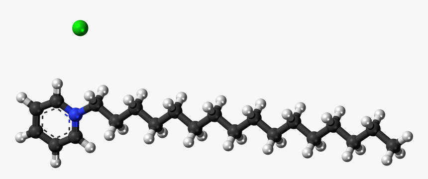 Cetylpyridinium Chloride 3d Ball, HD Png Download, Free Download