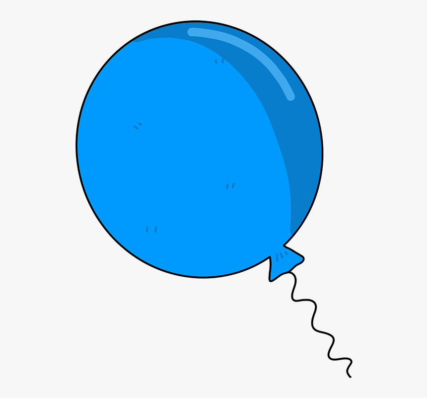 Balloon, Birthday, Blue, Party, Balloons, Celebration, HD Png Download, Free Download