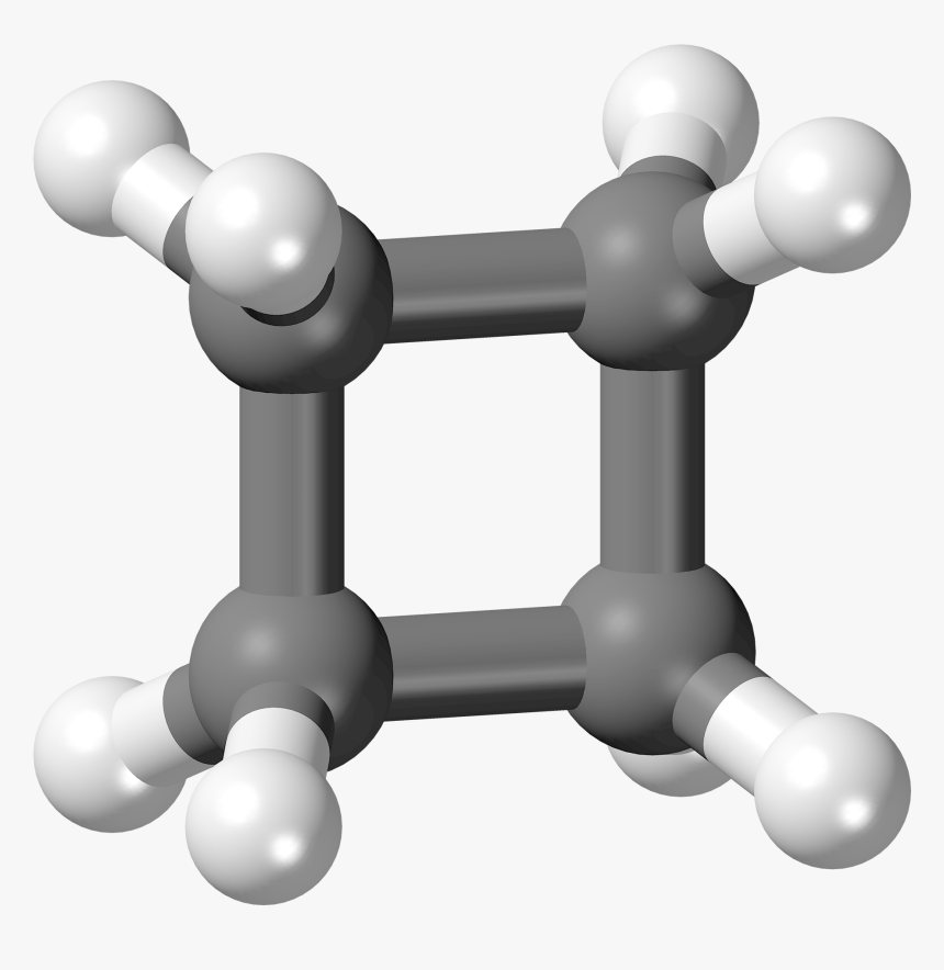 Cyclobutane Molecule Ball, HD Png Download, Free Download