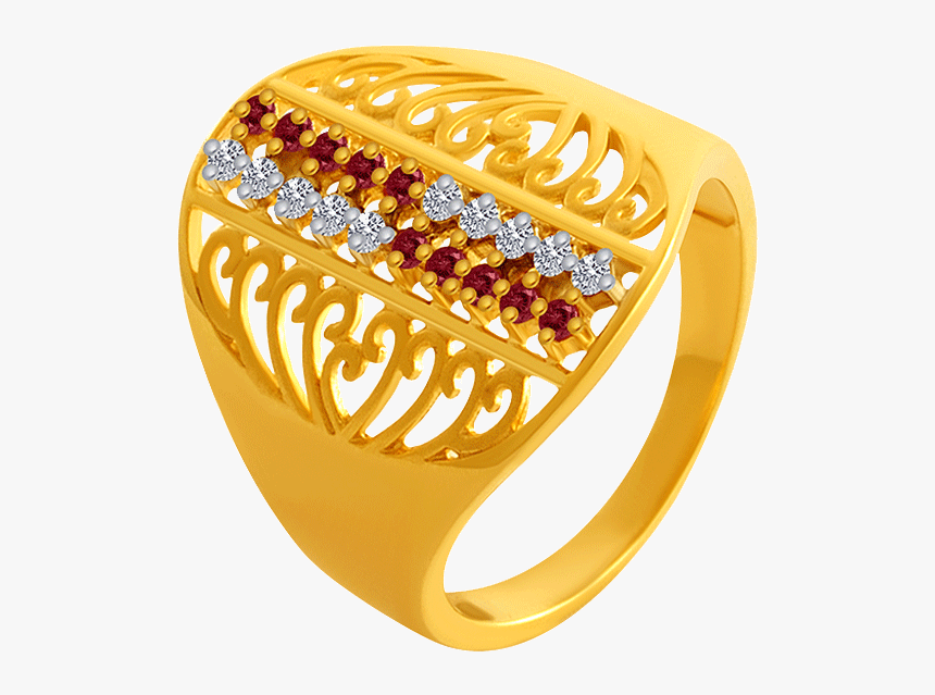 10kt Yellow Gold Ring For Men, HD Png Download, Free Download