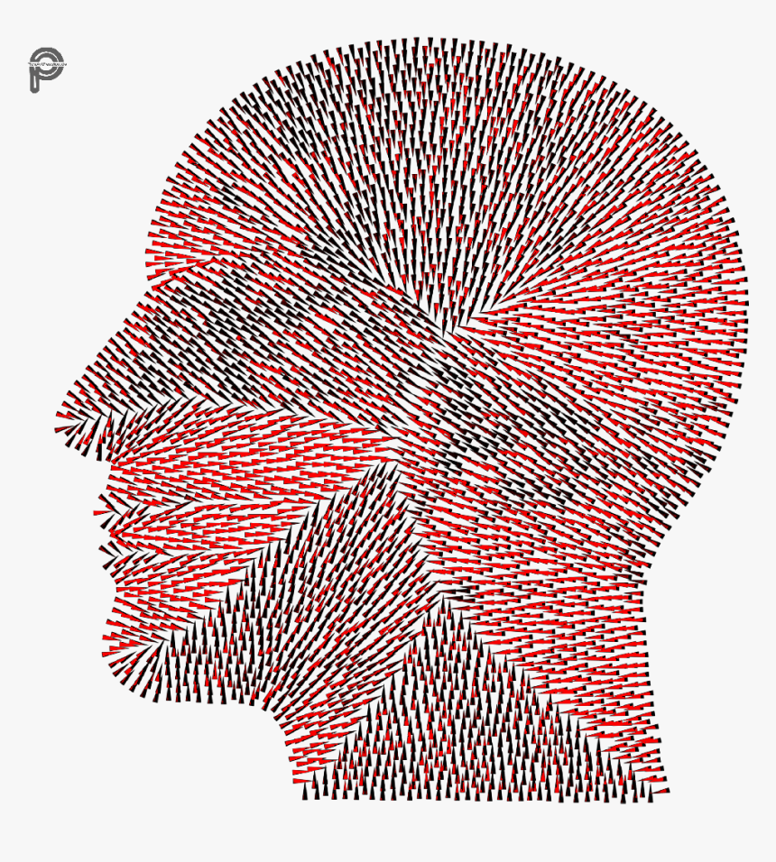 #face #design #abstract #spikes #head #red #black #blackandred, HD Png Download, Free Download