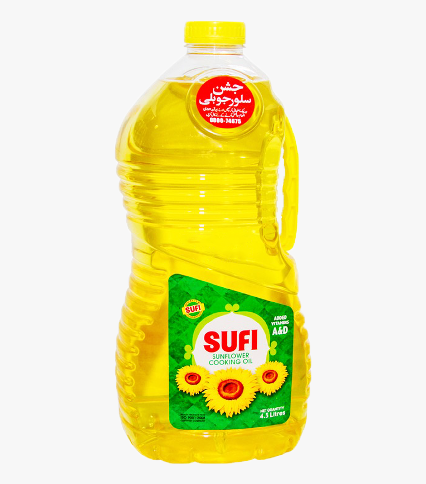 Sufi Sunflower Cooking Oil Bottle, HD Png Download, Free Download