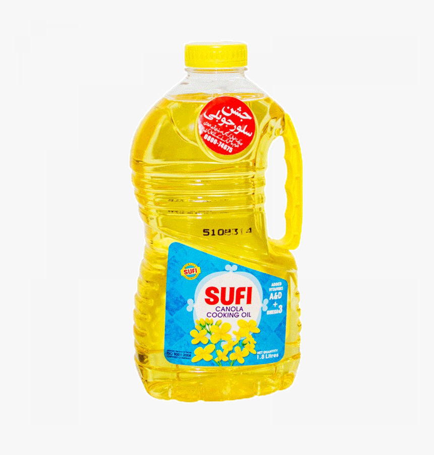 Sufi Canola Cooking Oil Bottle, HD Png Download, Free Download